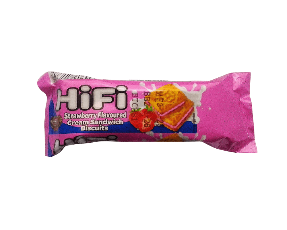 Galaxy Hifi Strawberry Cream Biscuits (48x33g)