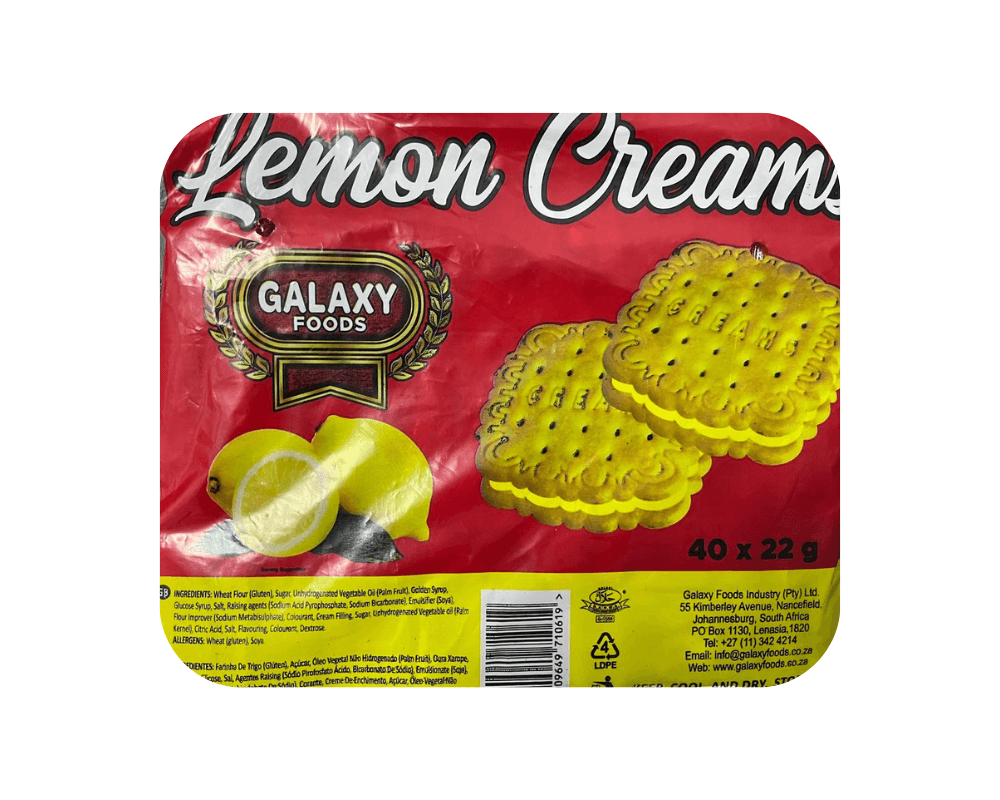 Galaxy lemon creams (40x22g)