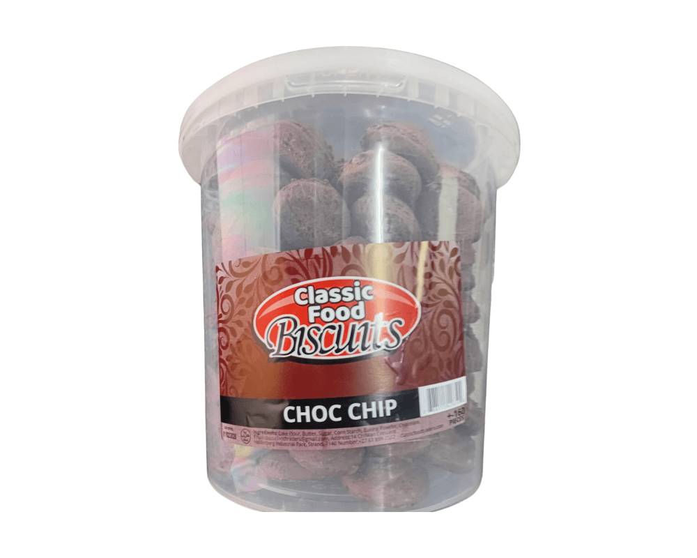Classic Foods Bucket Choc-Chip Biscuit (1x160pcs+)
