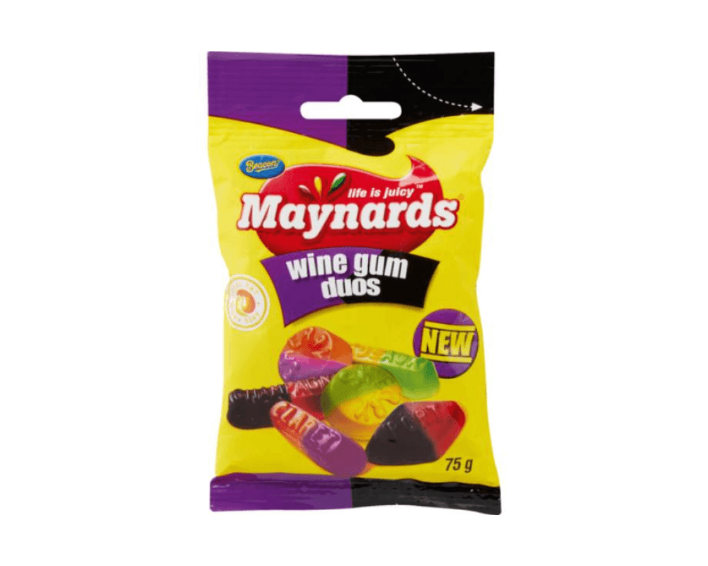 Maynards Wine Gum Duos ( 24 x60g )