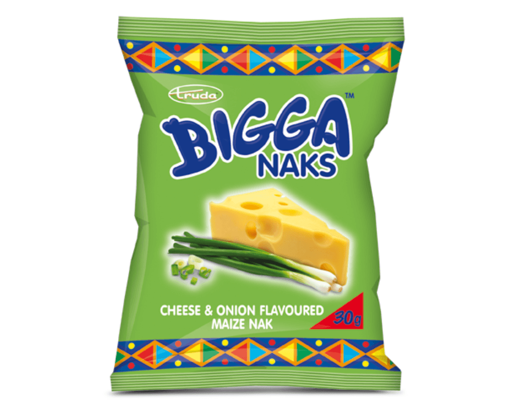 Bigga Cheese N Onion Naks (40x30g)