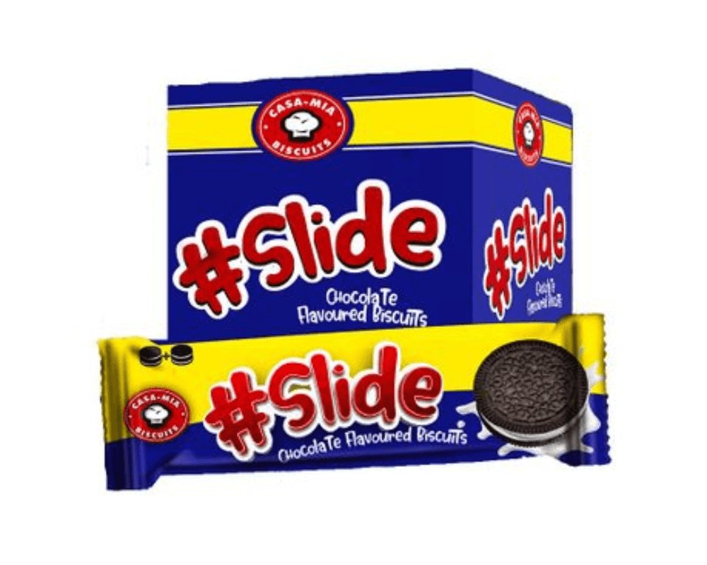 Casa Mia Choc Vanilla Slide Biscuits (48x30g)